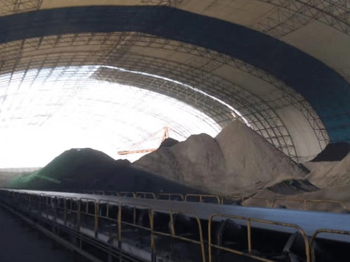 内蒙古煤棚料仓网架